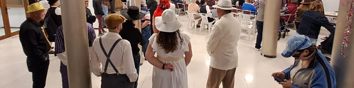 Baile de Carnaval en el Club de Mayores de Gáldar