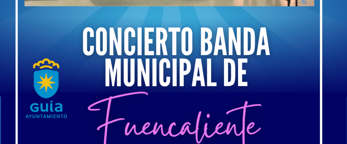 CARTEL BANDA MÚSICA DE FUENCALIENTE