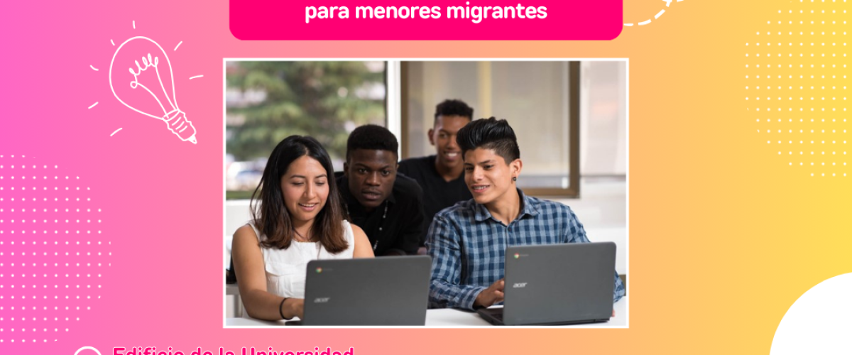 CARTEL CLASES INMERSIÓN LIGUÍSTICA Y COMPETENCIAS CLAVE. MENORES MIGRANTES