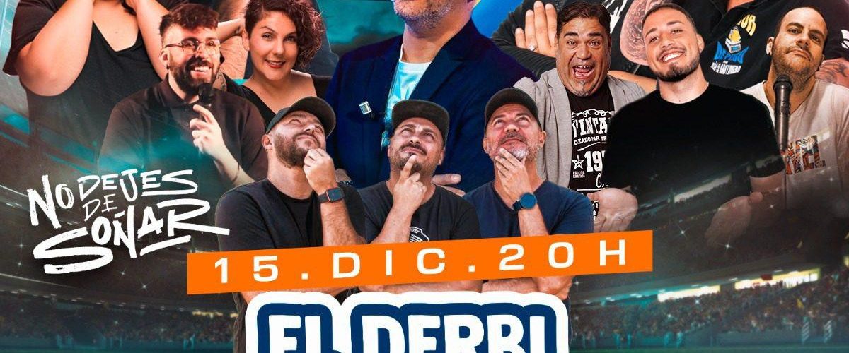 CARTEL DERBI COMEDIA