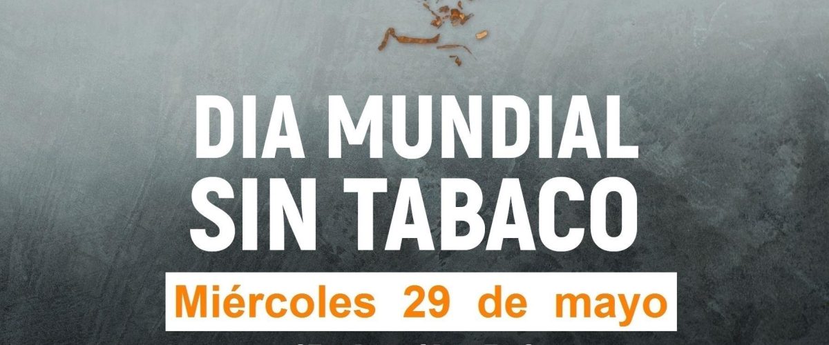 CARTEL DIA SIN TABACO 2024