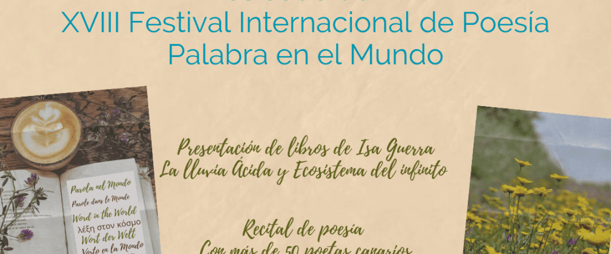 CARTEL FESTIVAL INTERNACIONAL PALABRA EN EL MUNDO