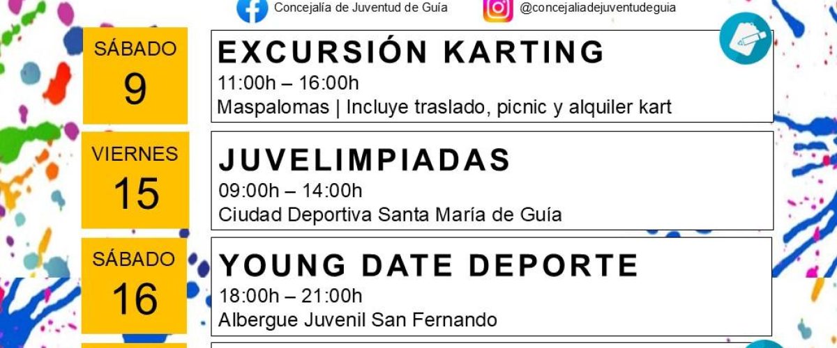 CARTEL MES JUVENTUD