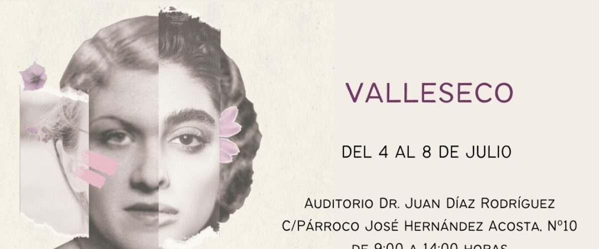 CARTEL MUJERES VISIBLES VALLESECO