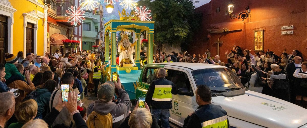 Cabalgata de los Reyes Magos en Gáldar