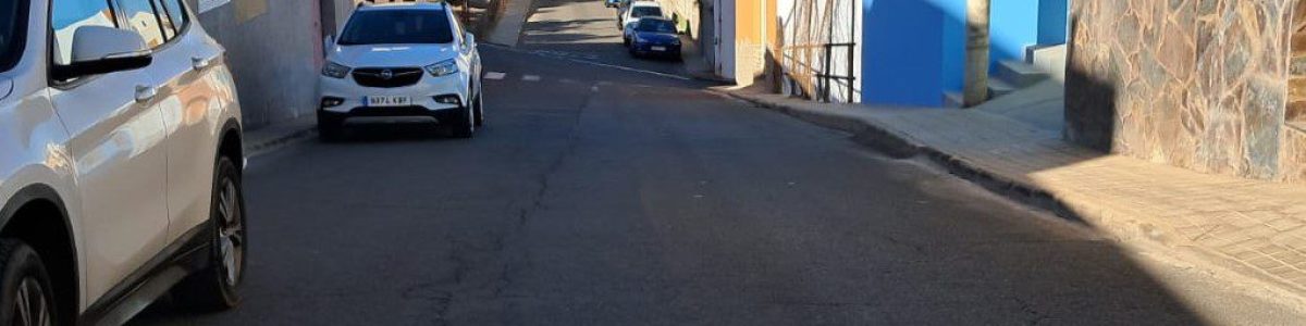 Calle Severo Ochoa, en Sardina
