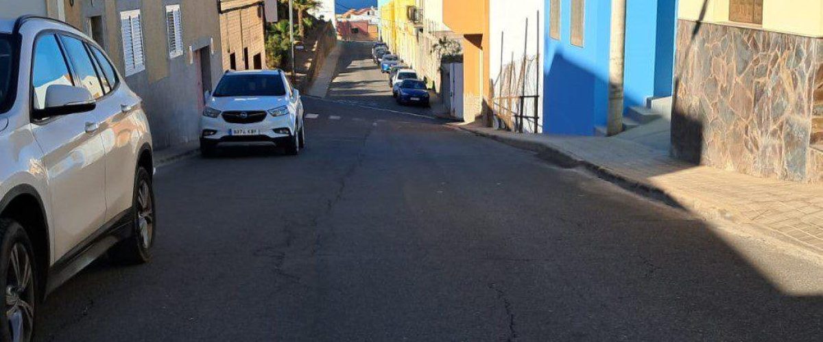 Calle Severo Ochoa, en Sardina