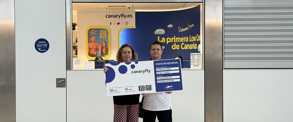 Canaryfly Pasajero Cuatro Millones