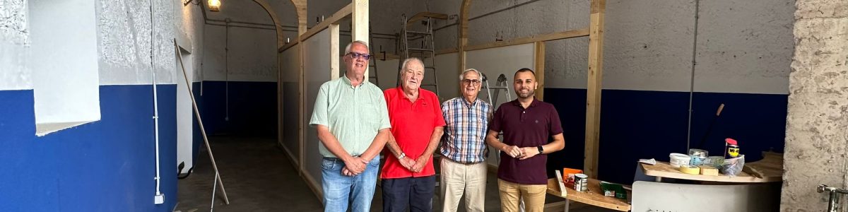 Carlos Ruiz José Juan Rodríguez Castillo Sebastián Grisaleña y Ulises Miranda en el Aula del Mar 1