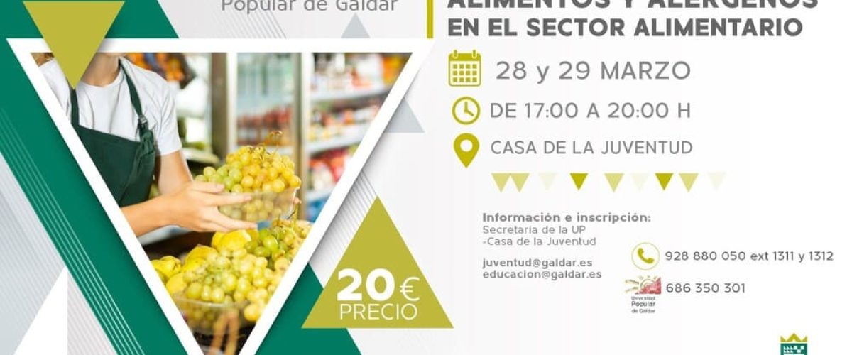 Cartel Curso Manipulador de Alimentos 1