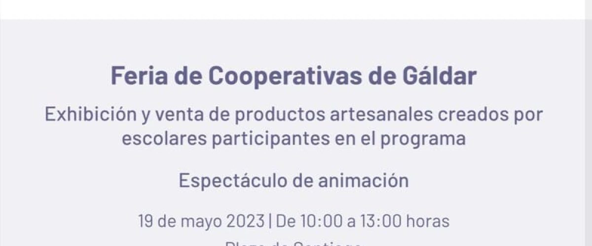 Cartel Feria Ensenar para Emprender