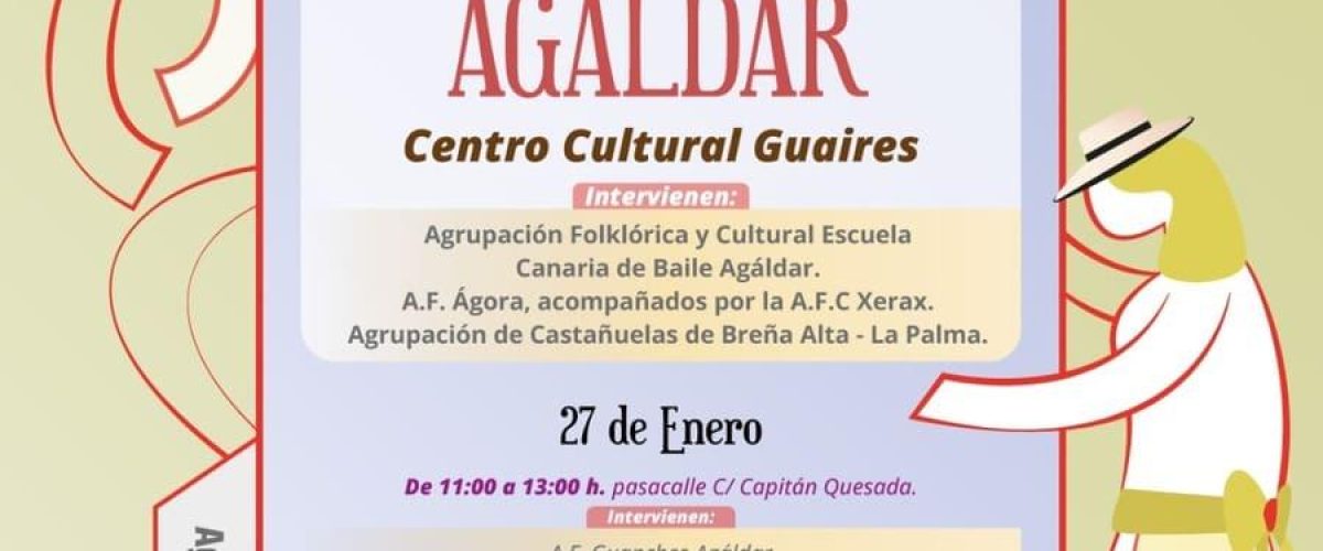 Cartel Festival Folklorico Agaldar