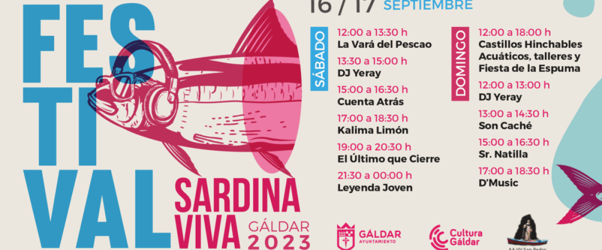 Cartel Festival Sardina Viva horizontal 1