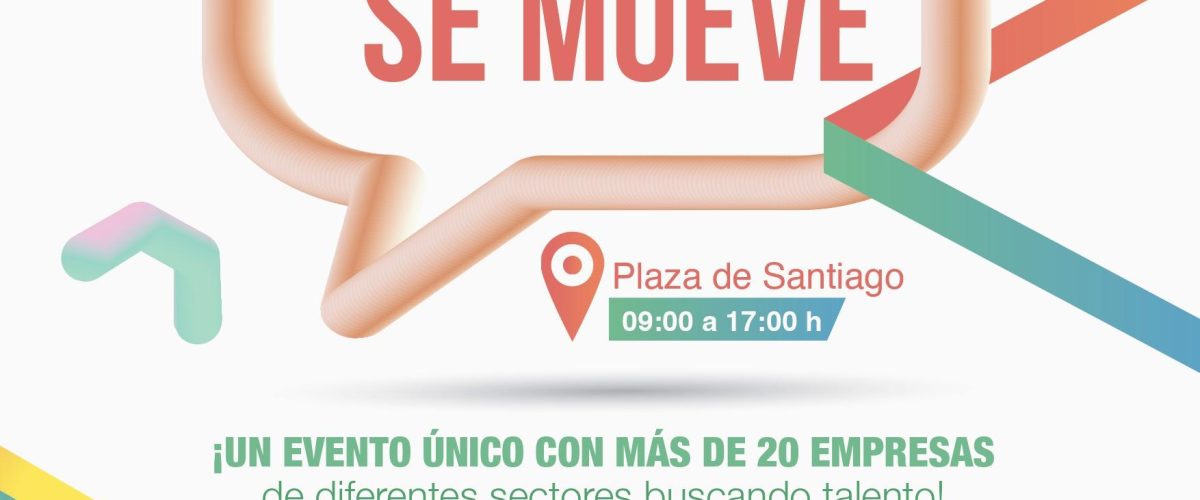 Cartel I Feria de Empleo Noroeste se Mueve