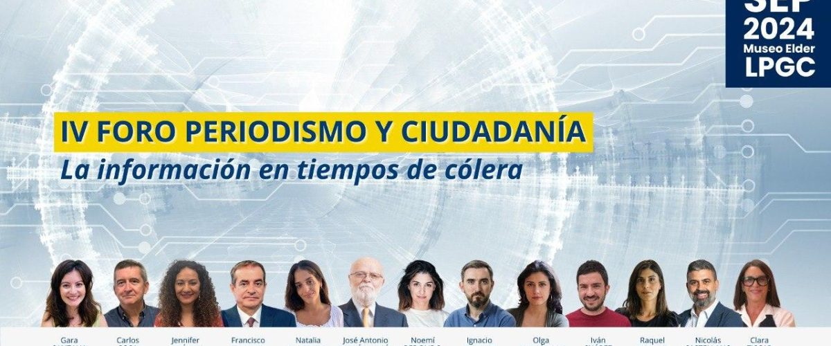 Cartel IV Foro de periodismo y ciudadanía CA