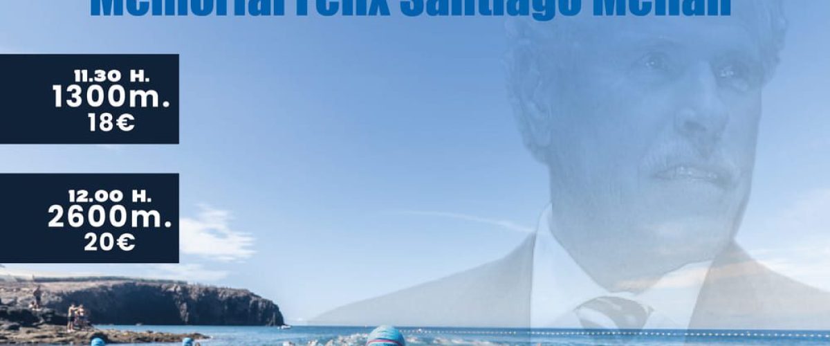 Cartel Travesia a Nado de Sardina