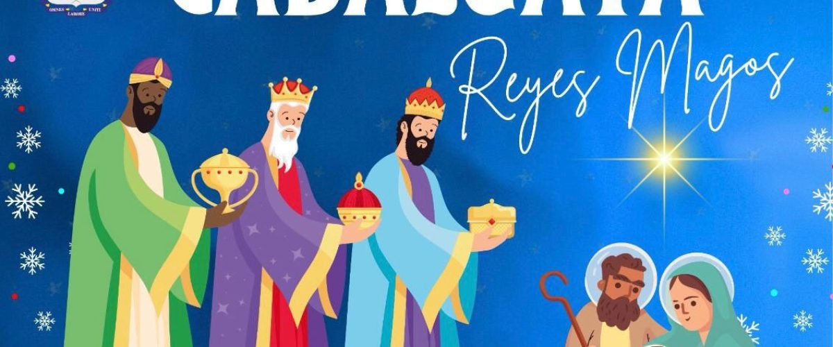 Cartel cabalgata de los Reyes Magos