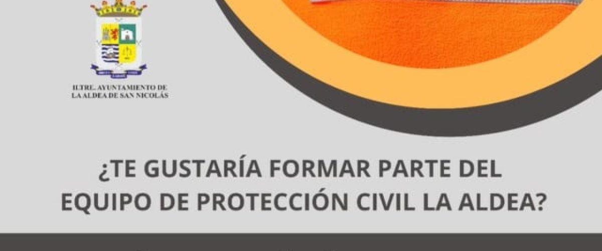 Cartel campanTHa proteccioin civil