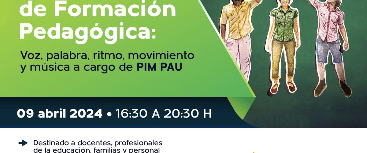 Cartel de Encuentro de Formación Pedagógica