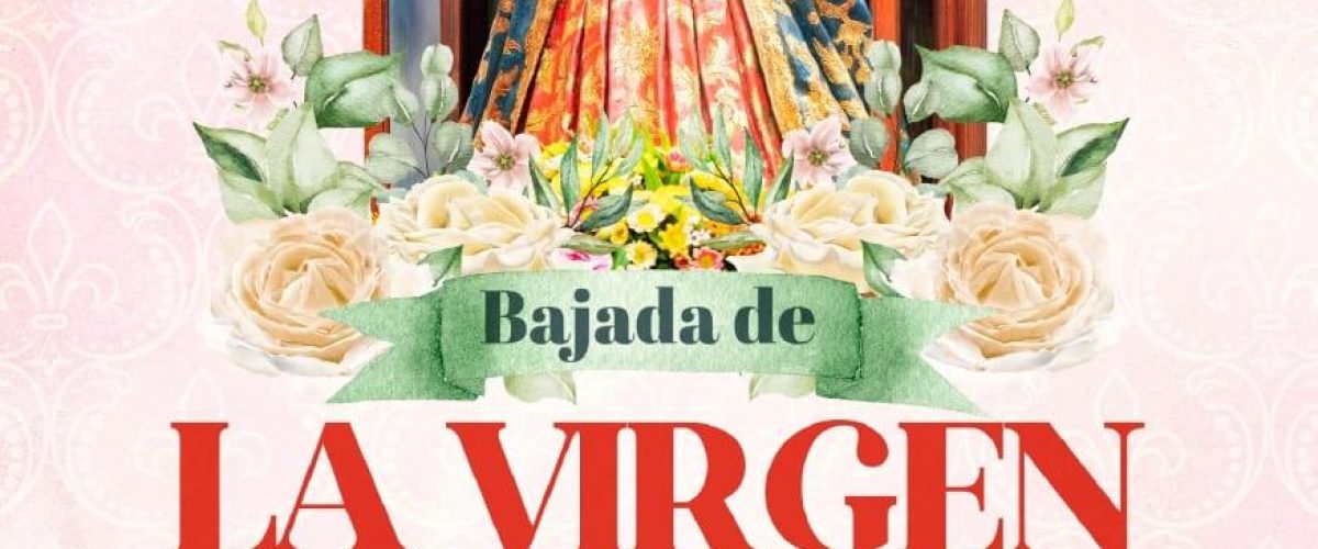 Cartel de la Bajada de la Virgen de La Vega 2024