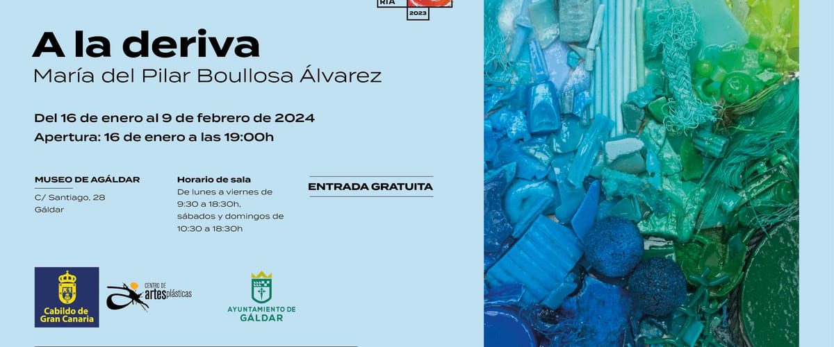 Cartel de la exposicion A la deriva