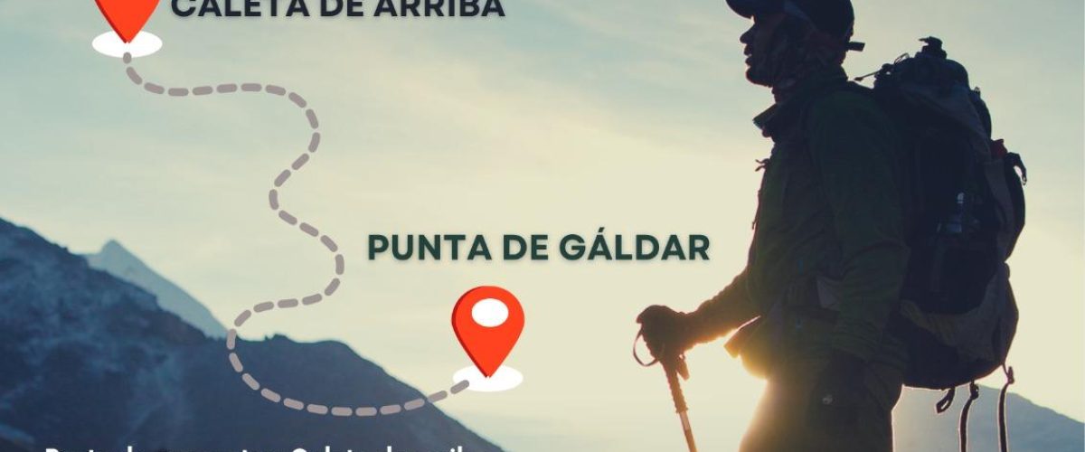 Cartel de la ruta guiada por la costa norte