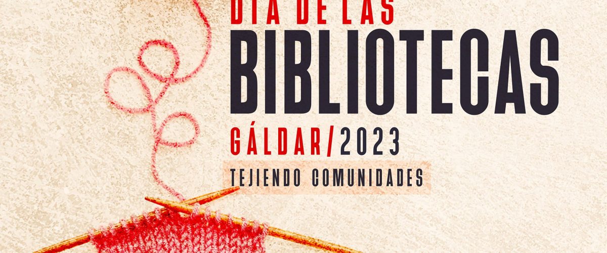 Cartel del Dia de las Bibliotecas