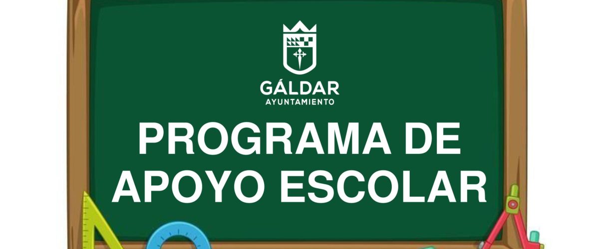 Cartel del Programade Apoyo Escolar