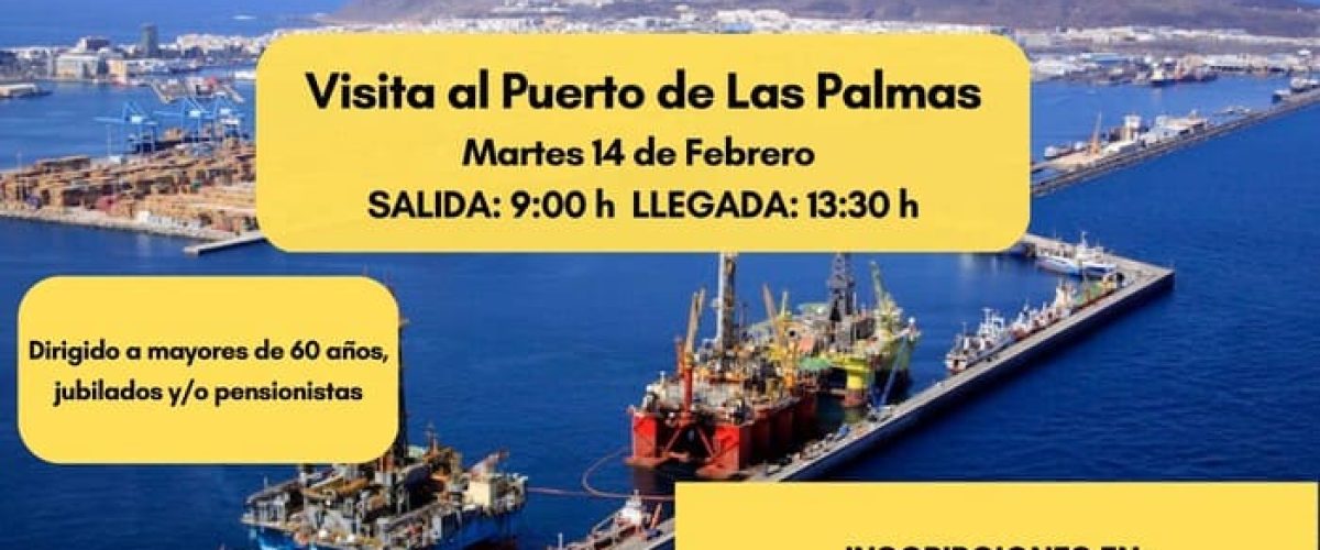 Cartel visita Puerto 1