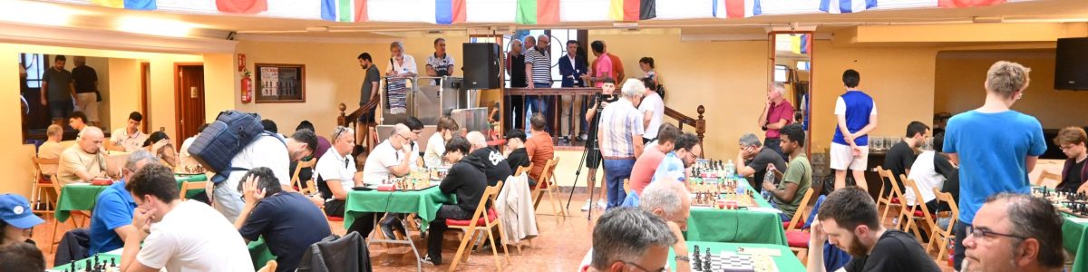 Celebración del torneo de ajedrez en el Casino de Gáldar