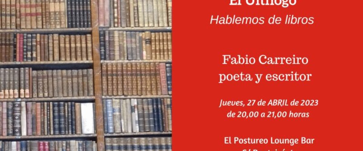 Charla literaria Fabio