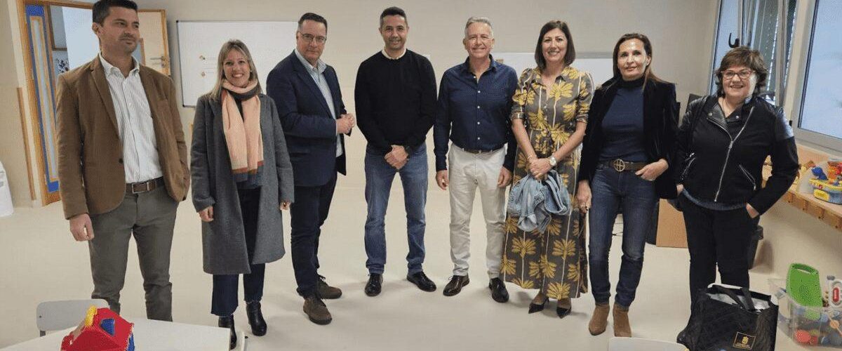 El Gobierno de Canarias inaugura en el CEIP Sanchez y Sanchez de Agaete las aulas para alumnado de dos a tres anos1