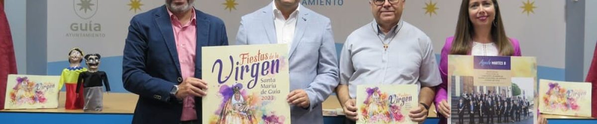 El alcalde Pedro Rodríguez junto a Alfredo Gonçalves a la izquierda de la imagen Agustín Lasso y Sibisse Sosa 2