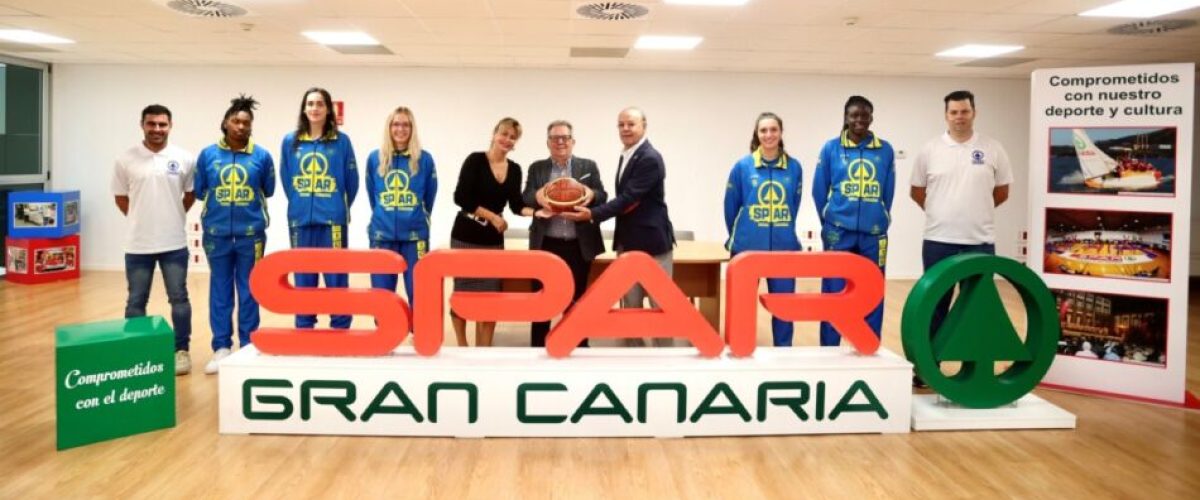 El club de baloncesto firmo hoy la renovacion del patrocinio con SPAR Gran Canaria