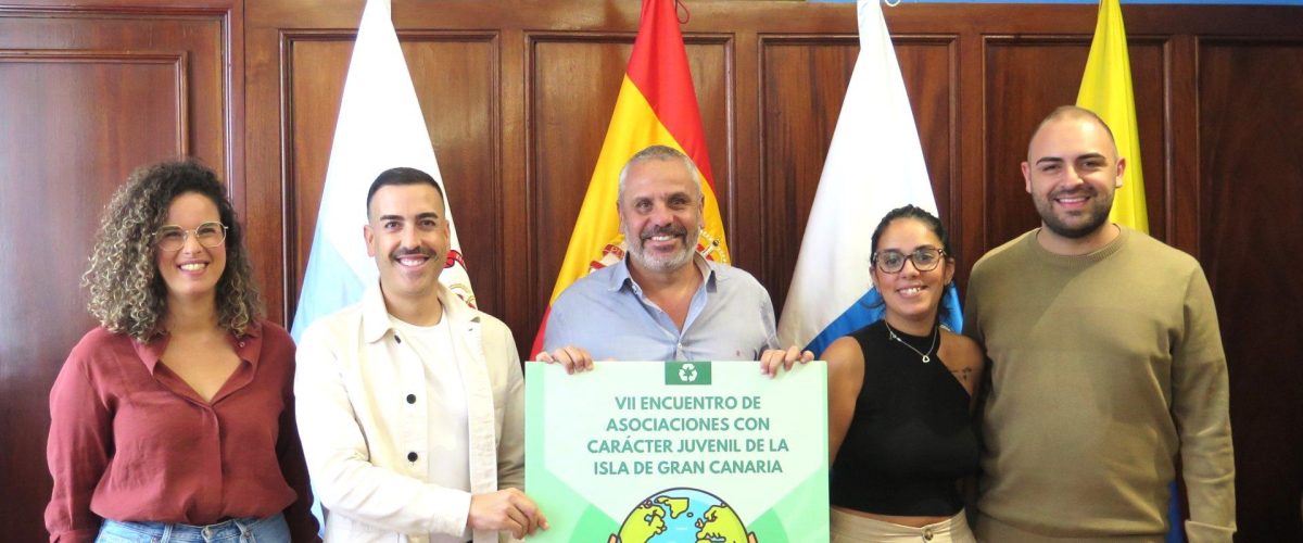 En la imagen, de izquierda a derecha, Ruth Rodríguez, Daniel Morales, Alfredo Gonçalves, Cynthia Almeida y Carlos Jiménez durante la presentación del cartel.