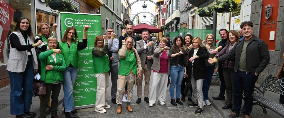 Gáldar conmemora el Día Mundial de la Lucha contra el Cáncer