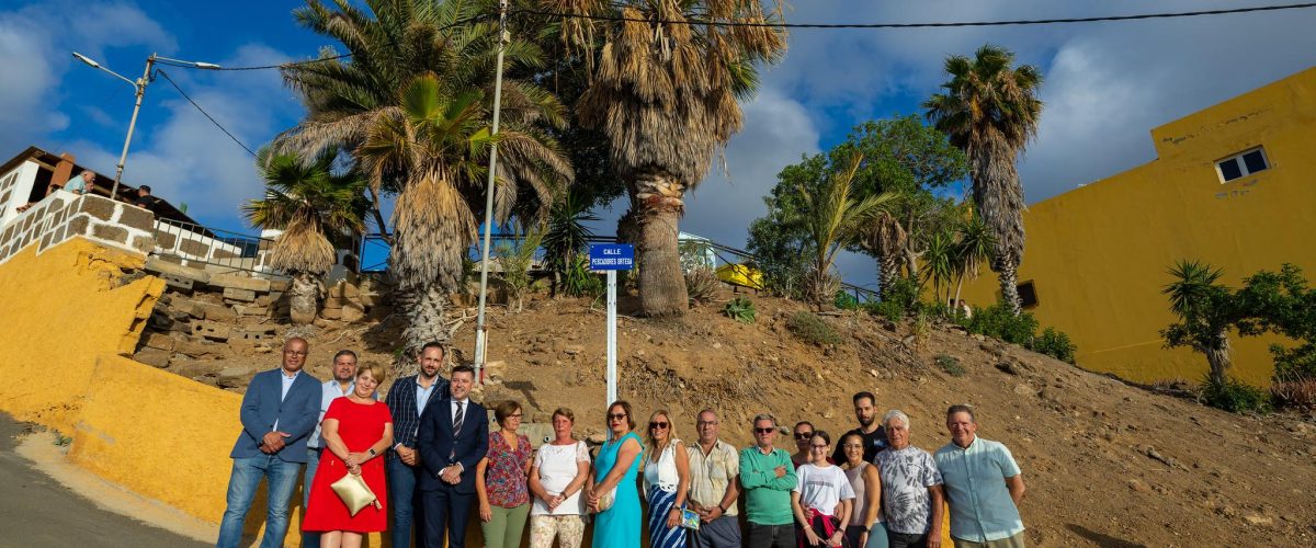 Inauguración de la calle Pescadores Ortega