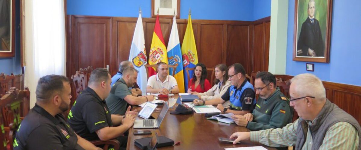 Junta Local de Seguridad celebrada hoy en el salon de plenos scaled