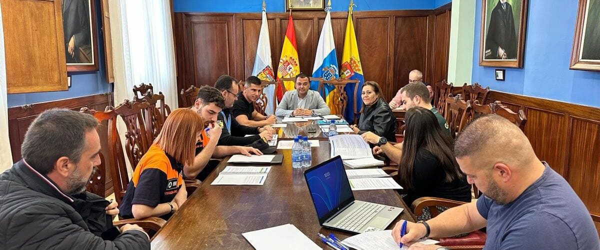 Junta Local de Seguridad para la Feria Europea del Queso presididda por el alcalde, Pedro Rodríguez (1)