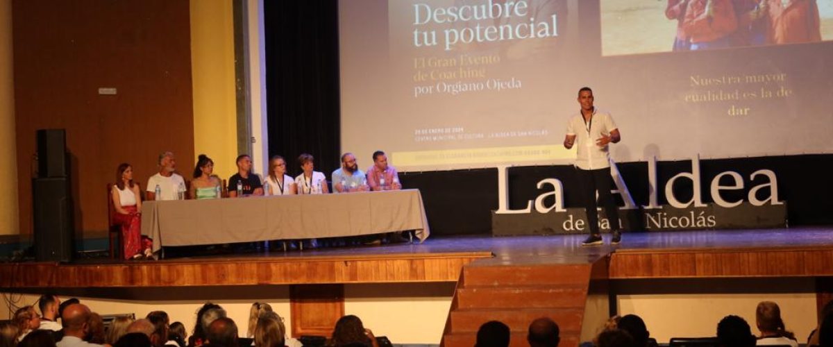 La Aldea presentacion evento coaching