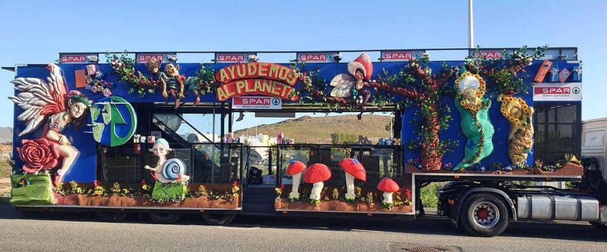 La carroza SPAR concienciara a pequenos y mayores sobre el cuidado del medio ambiente 1 1