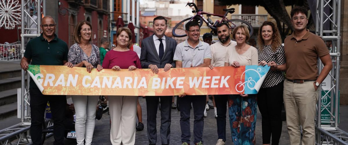 Llegada de la Gran Canaria Bike Week