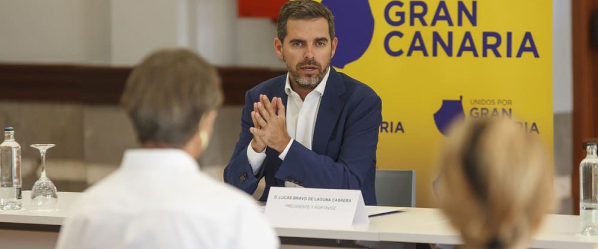 Lucas Bravo de Laguna candidato al Parlamento. 1