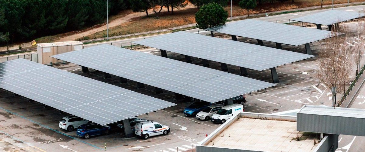 Marquesinas fotovoltaicas