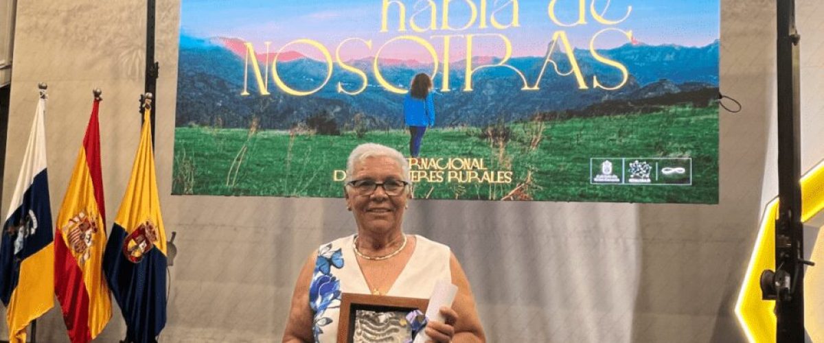 Marusa Damaso homenajeada de Agaete por el Dia Internacional de la Mujer Rural2