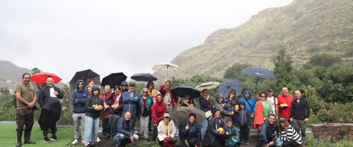 Mas de 30 personas disfrutan de la naranja del Valle en una jornada inmersiva en sus cultivos