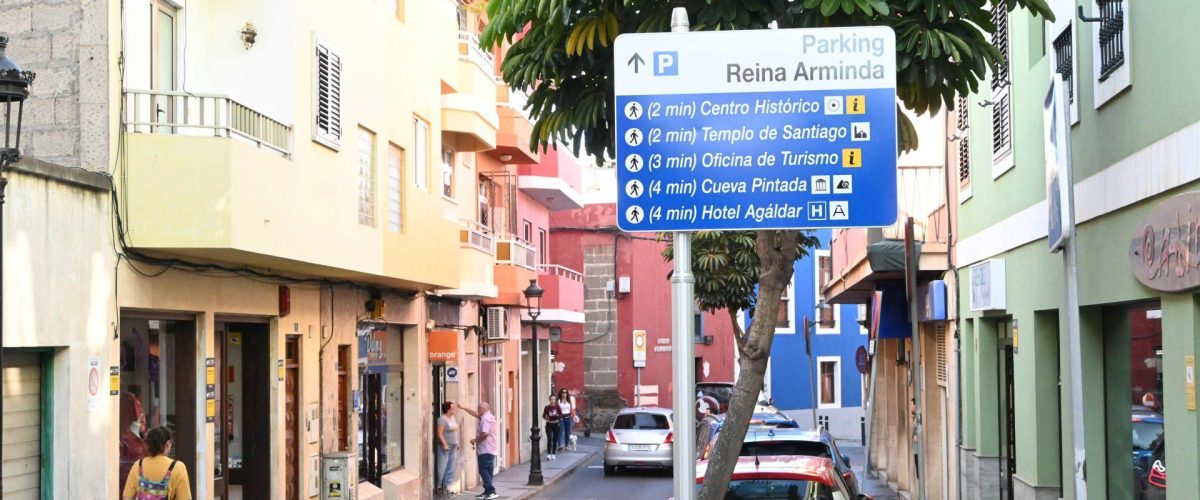 Nueva señalética vial en la calle Soront Semidán