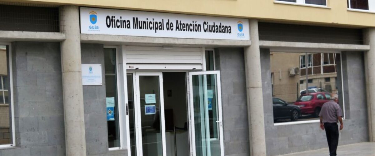 Oficina de Atencion Ciudadana frente al cuartel de la Guardia Civil