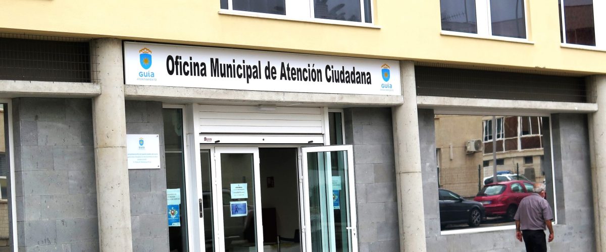 Oficina de Atención Ciudadana, frente al cuartel de la Guardia Civil