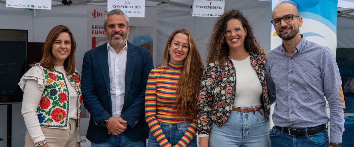 Olaia Morán junto a Alfredo Gonçalves y Ruth